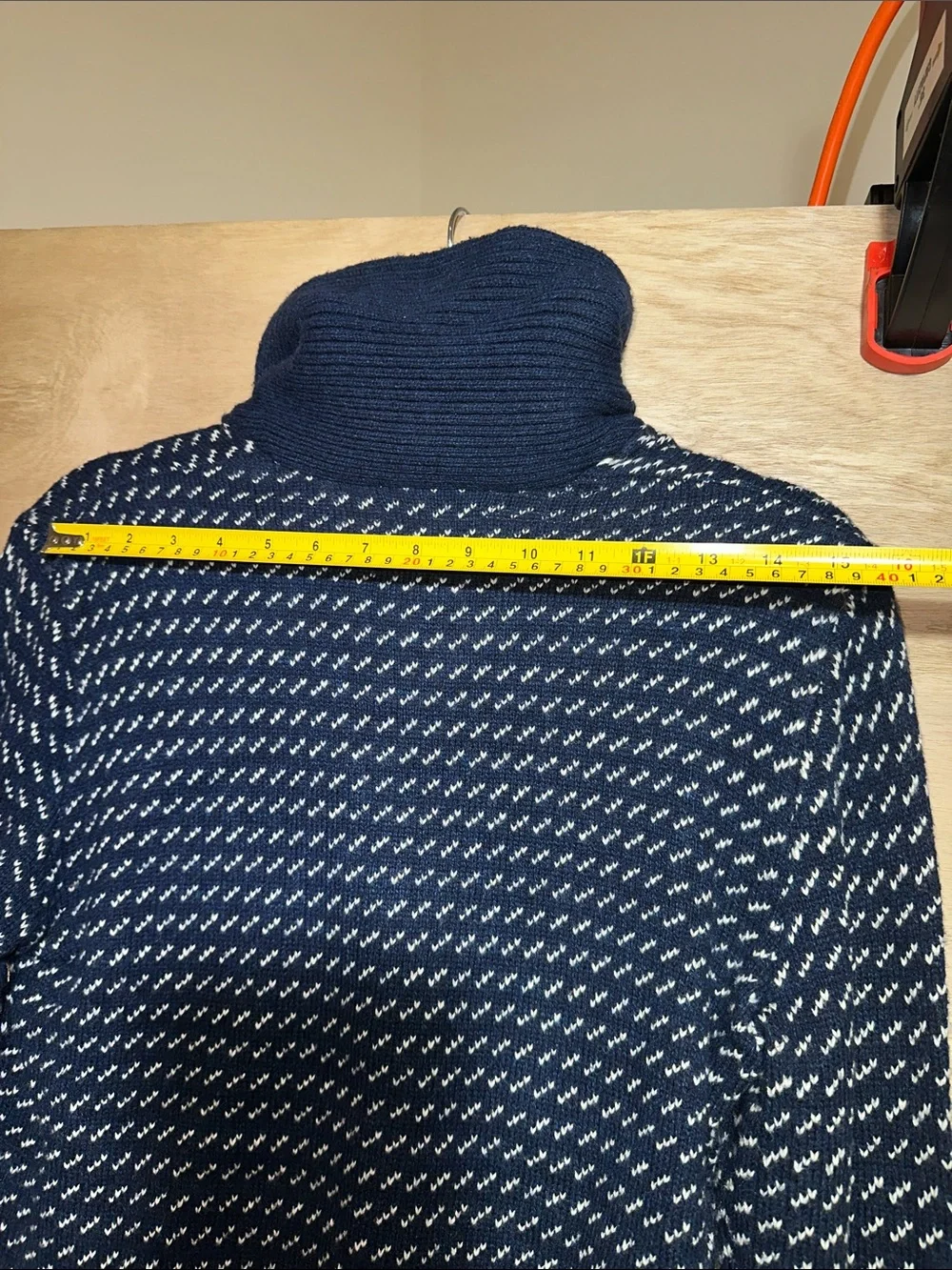 American Eagle Outfitters textured navy